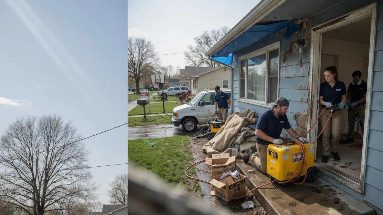 Basement Flood Cleanup in Paguate, NM near me
